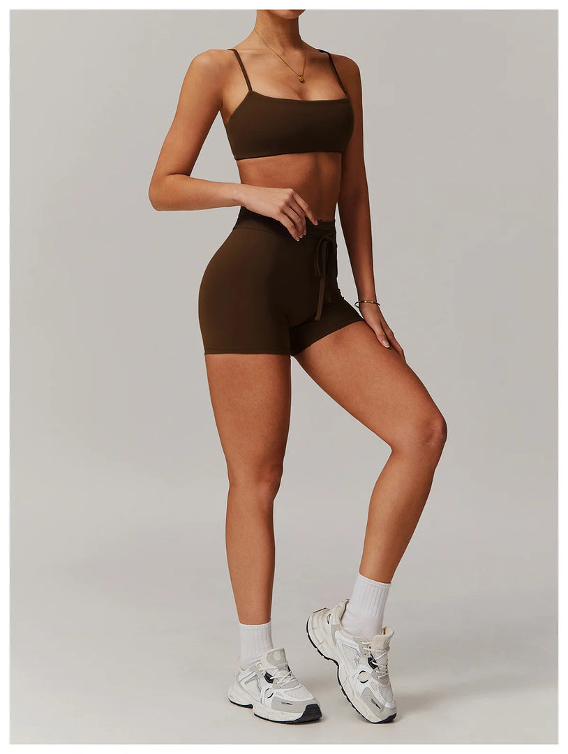 Two Piece Contoured Seamless Performance Training Set