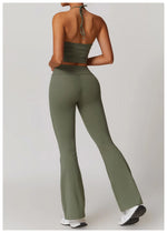 Load image into Gallery viewer, Racer Back Breathable Contour Light Weight Sports Bra Nylon
