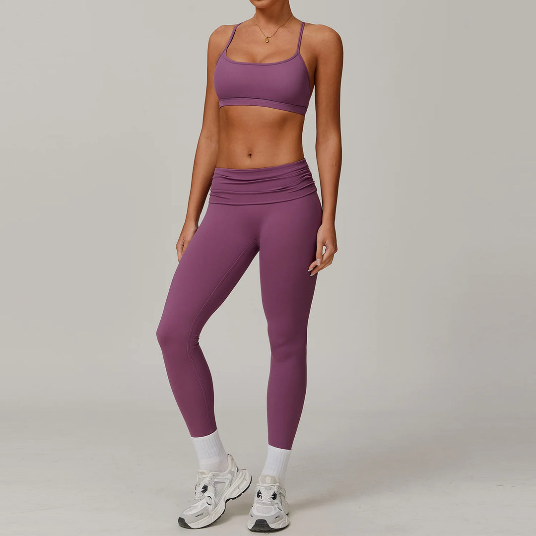 Two Piece Pro Leggings UltraSoft Performance High Waist