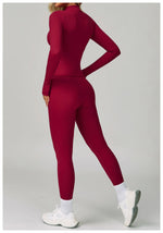 Load image into Gallery viewer, Lux Contoured Seamless Yoga Set
