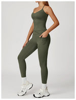 Load image into Gallery viewer, Cross Strap Light Weight Breathable Contour Sport Bra
