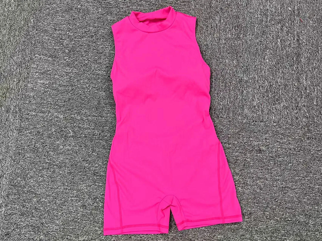 Premium Contoured Studio Jumpsuit Nylon Knit Capsule