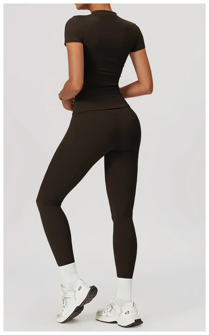 Two Piece Contoured Athleisure Set