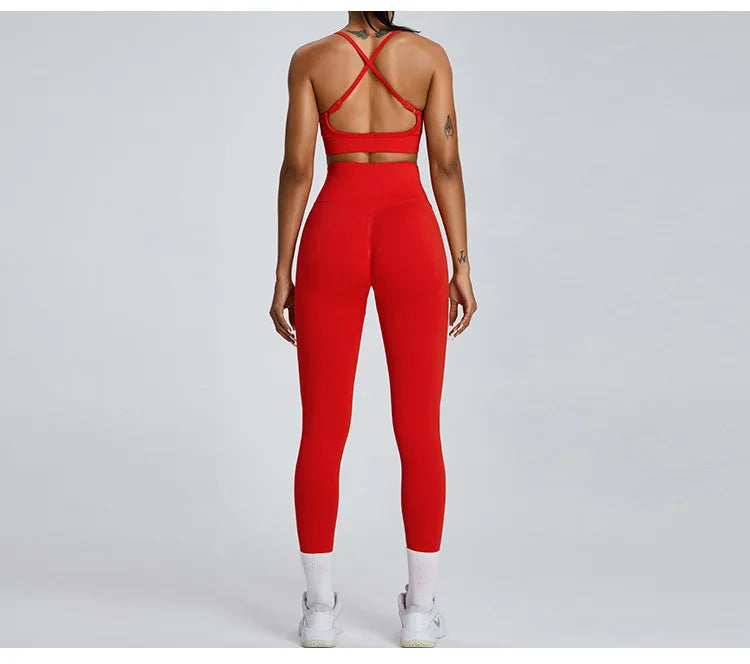 Seamless High Waist Leggings Moisture Wicking Contour