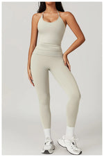 Load image into Gallery viewer, Ultra Light Weight Hanging Neck Sports Bra Breathable
