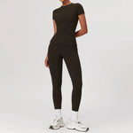 Load image into Gallery viewer, Two Piece Contoured Athleisure Set
