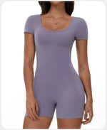 Load image into Gallery viewer, Backless Contour Jumpsuit Breathable Performance Nylon
