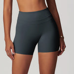 Load image into Gallery viewer, Luxurious Breathable High Waist Yoga Shorts For Running
