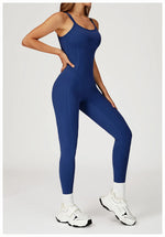 Load image into Gallery viewer, Elevated Contour Performance Breathable Jumpsuit Nylon Knit
