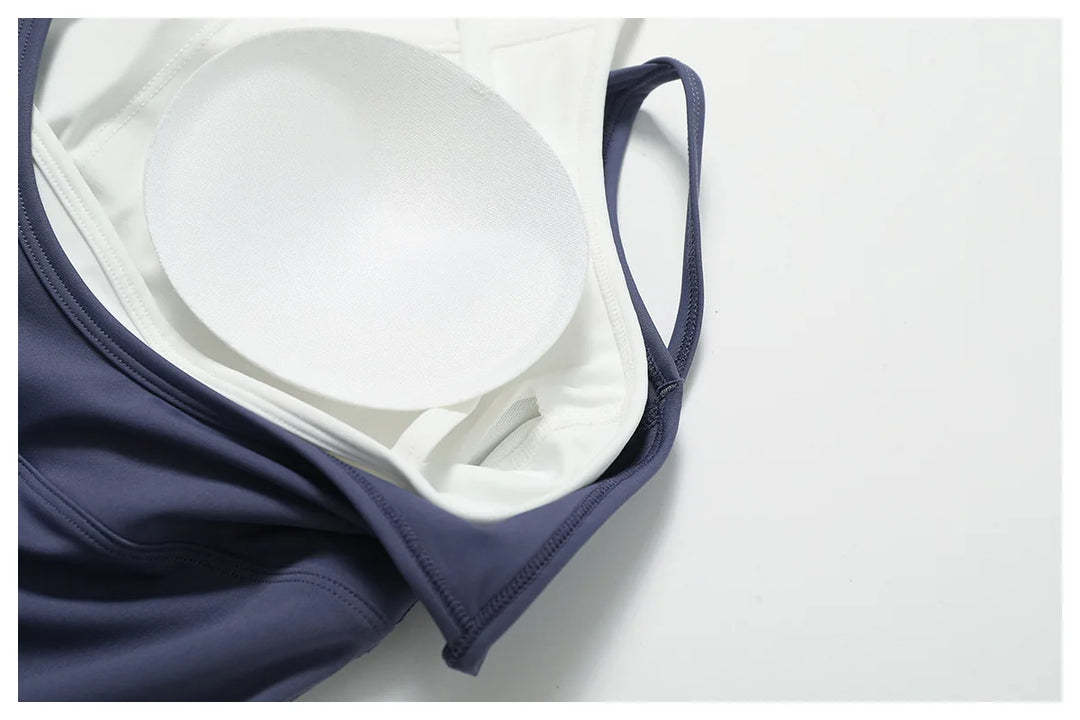 Color Blocking Seamless Yoga Jumpsuit Exquisite Fit