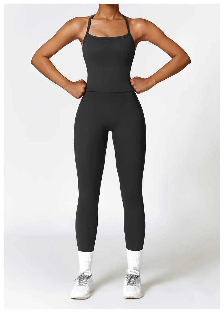 High Waist Contour Seamless Yoga Leggings With Performance