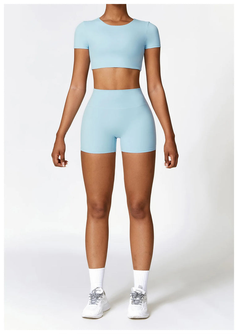 Sculpted Contour Yoga Shorts With Breathable Comfort