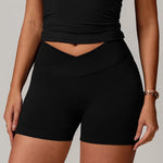 Load image into Gallery viewer, Seamless High Waist Studio Shorts Performance Luxe Elite
