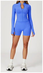 Load image into Gallery viewer, Seamless Contour Two Piece Yoga Set for Performance
