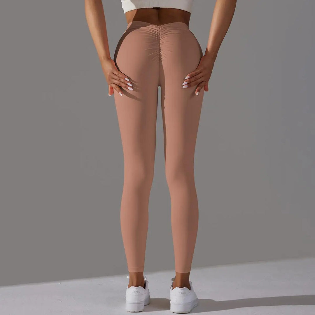 Seamless Contour High Waist Yoga Leggings Performance