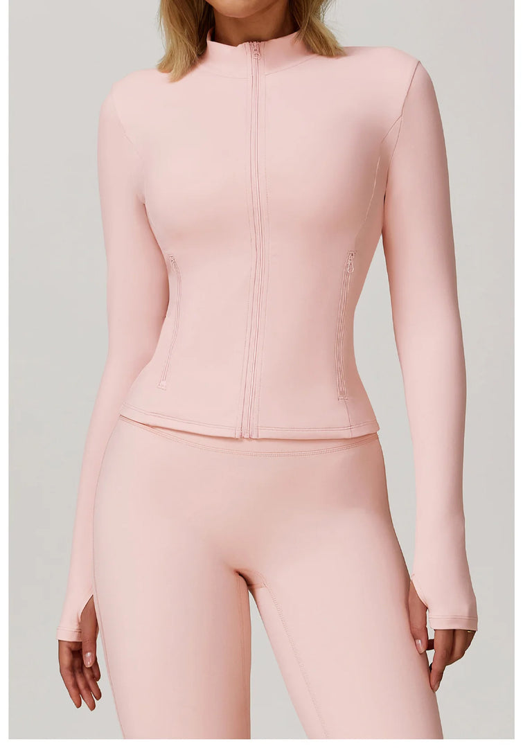 Premium Breathable Long Sleeve Performance Gym Top Nylon