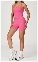 Load image into Gallery viewer, Seamless Contour Two Piece Yoga Set for Performance
