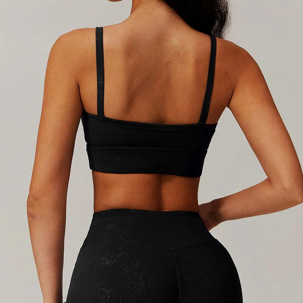 Contoured Seamless Push Up Top Breathable Performance