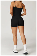 Load image into Gallery viewer, Performance Contour Seamless Two Piece Yoga Bra Set Nylon
