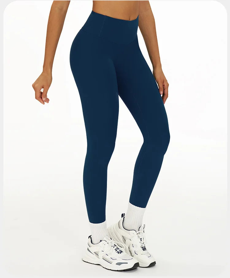 Seamless High Waist Yoga Studio Leggings Compression