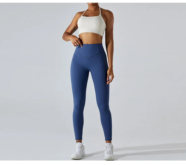 Cross Back Strappy Seamless Bralette Soft Nylon Spandex