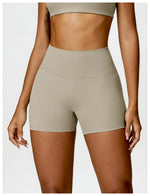 Load image into Gallery viewer, Luxurious Breathable High Waist Contour Yoga Shorts Nylon
