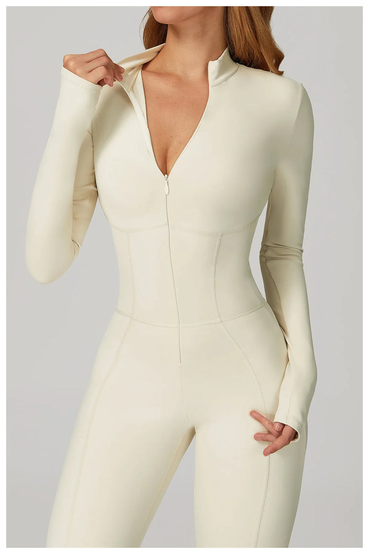 Premium Seamless Sculpted One Piece Yoga Tracksuit