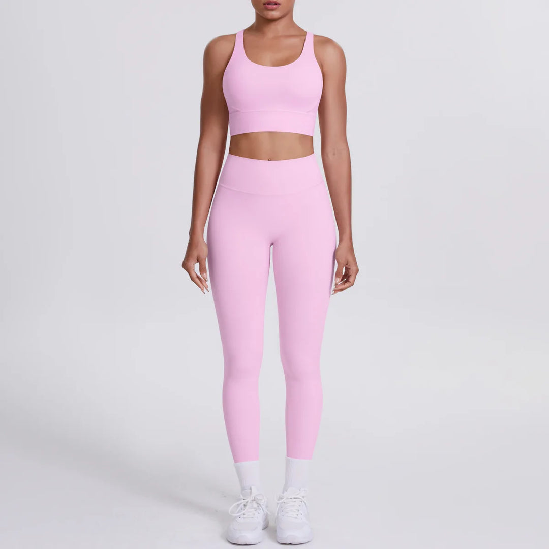 Ultra Luxe Contour Yoga Wear 2 Piece Leggings Nylon