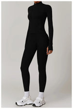 Load image into Gallery viewer, Premium Breathable Long Sleeve Performance Gym Top Nylon
