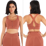 Load image into Gallery viewer, Ultraluxe Bra Front Zip Breathable Contour Sculpting
