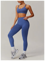 Load image into Gallery viewer, Performance Contoured Zippered Yoga Outfit Long Sleeve
