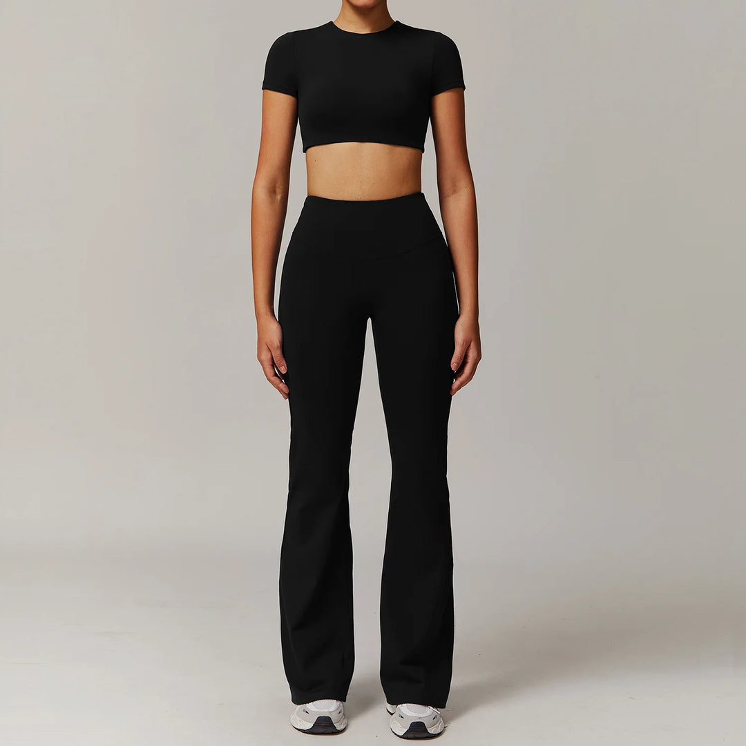 Seamless Contour Two Piece Yoga Set Luxe Performance Wear