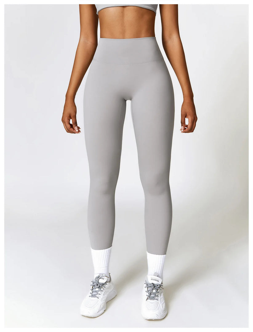 Seamless High Waist Contour Leggings For Performance