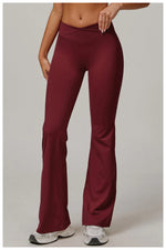 Load image into Gallery viewer, Contoured High Waist Seamless Bell Bottom Leggings
