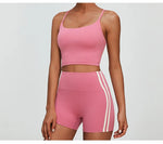 Load image into Gallery viewer, Breathable Seamless Cross Back Sculpt Performance Bra
