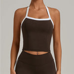 Load image into Gallery viewer, Crossback Contour Seamless Lounge Bra Top Performance
