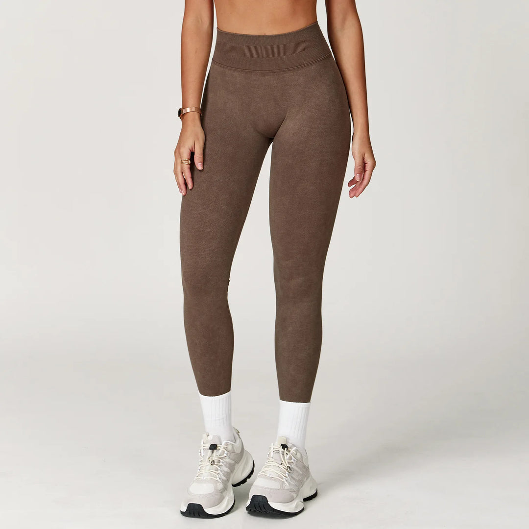 Premium Contour Seamless High Waist Leggings With Scrunch