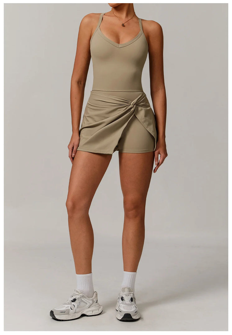 Breathable Seamless Yoga Jumpsuit Set Luxe Bodysuit