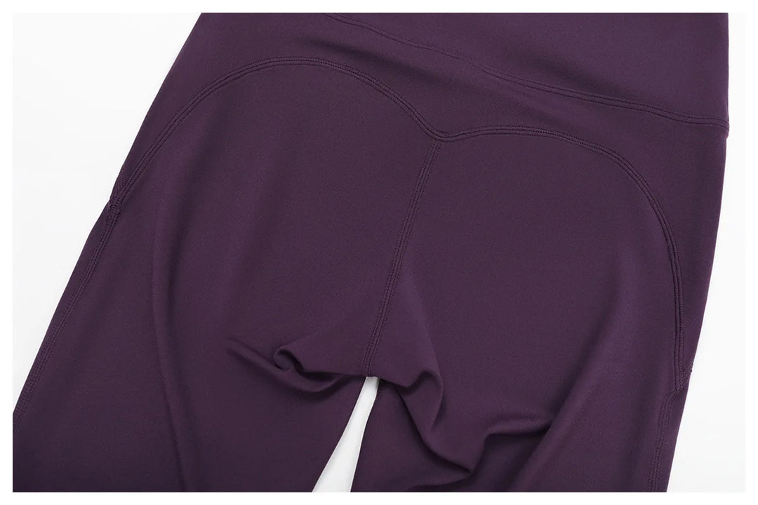 Performance High Waist Contoured Leggings With Wide Leg