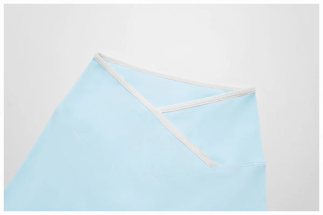 High Waist Sculpt Leggings Breathable Knit Performance Wear