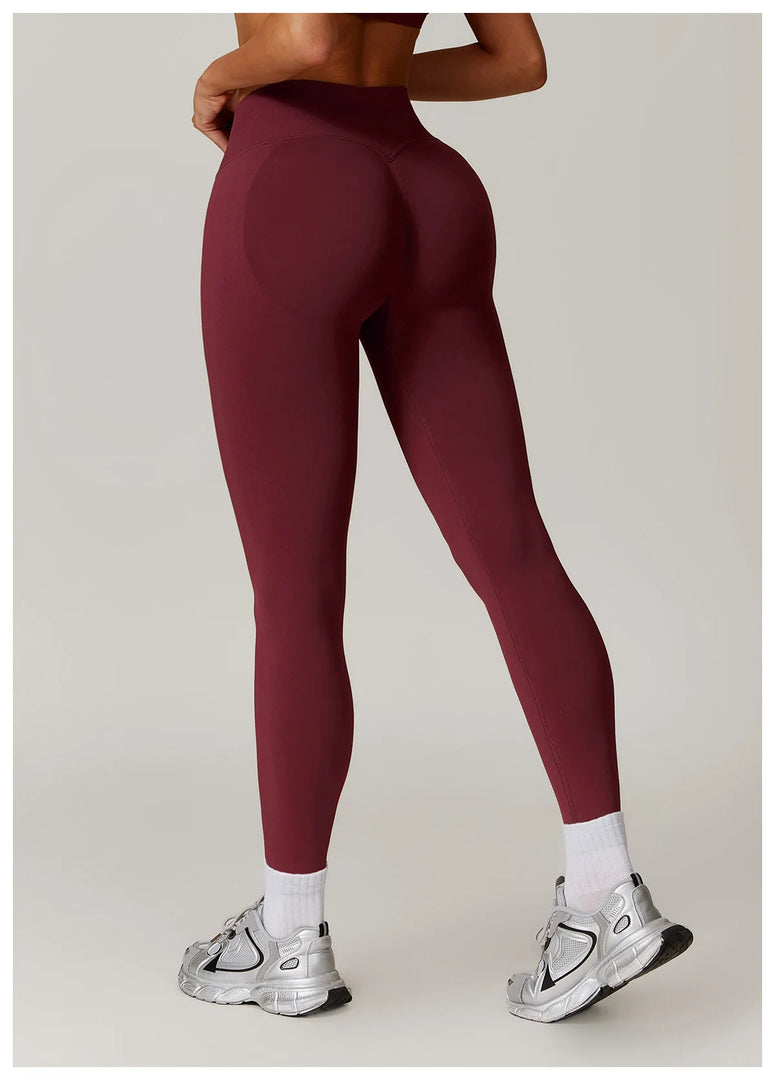 Seamless High Waist Breathable Yoga Leggings Performance