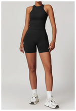 Load image into Gallery viewer, Seamless Contour Performance Fabric Two Piece Yoga Set
