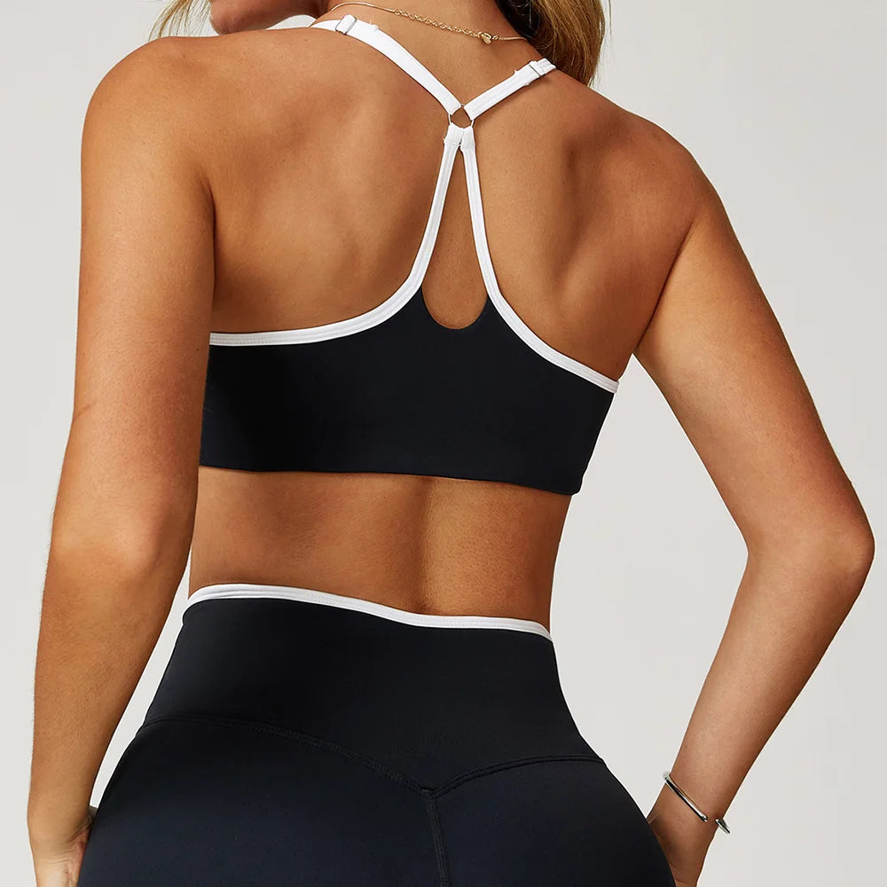 Breathable High Support Contour Seamless Bra Nylon Spandex