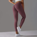 Load image into Gallery viewer, Seamless Contour High Waist Yoga Leggings Performance
