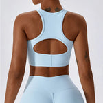Load image into Gallery viewer, Ribbed Contour Ultra Breathable Premium Sports Bra Chest Pads
