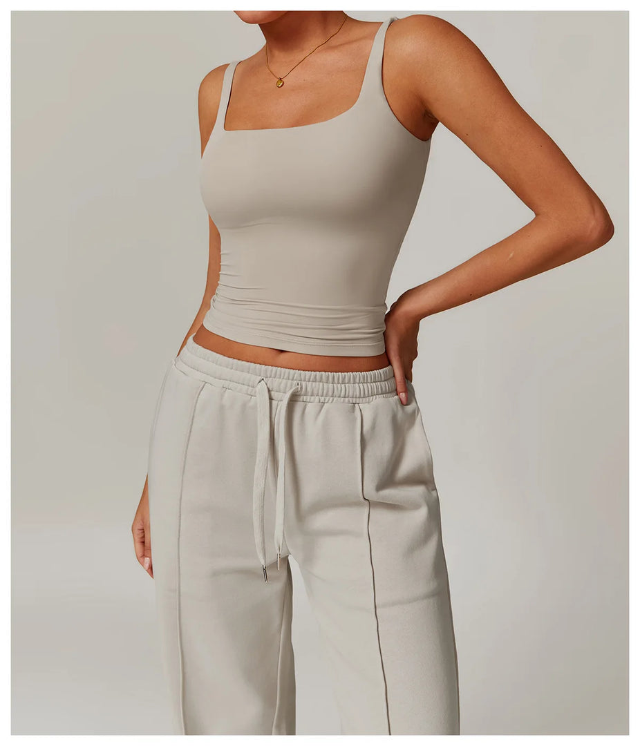 Luxurious Contoured 2 Piece Yoga Ensemble Performance
