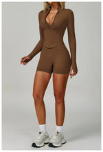Load image into Gallery viewer, Two Piece Contour Seamless Performance Yoga Ensemble
