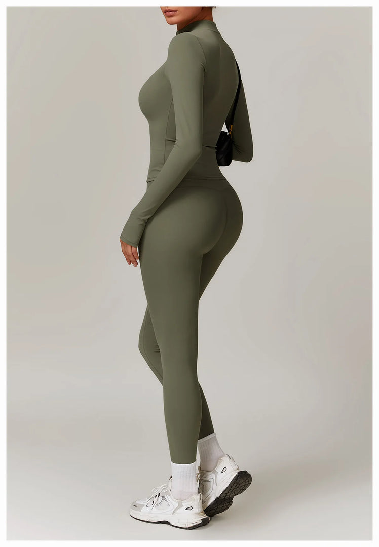 Seamless Sculpted High Waist Leggings Booty Lifting