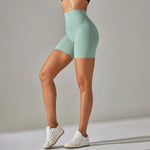 Load image into Gallery viewer, Luxurious High Waist Breathable Yoga Shorts Contour
