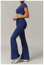 Load image into Gallery viewer, Contour Yoga Cropped Top Short Sleeve Performance Pro
